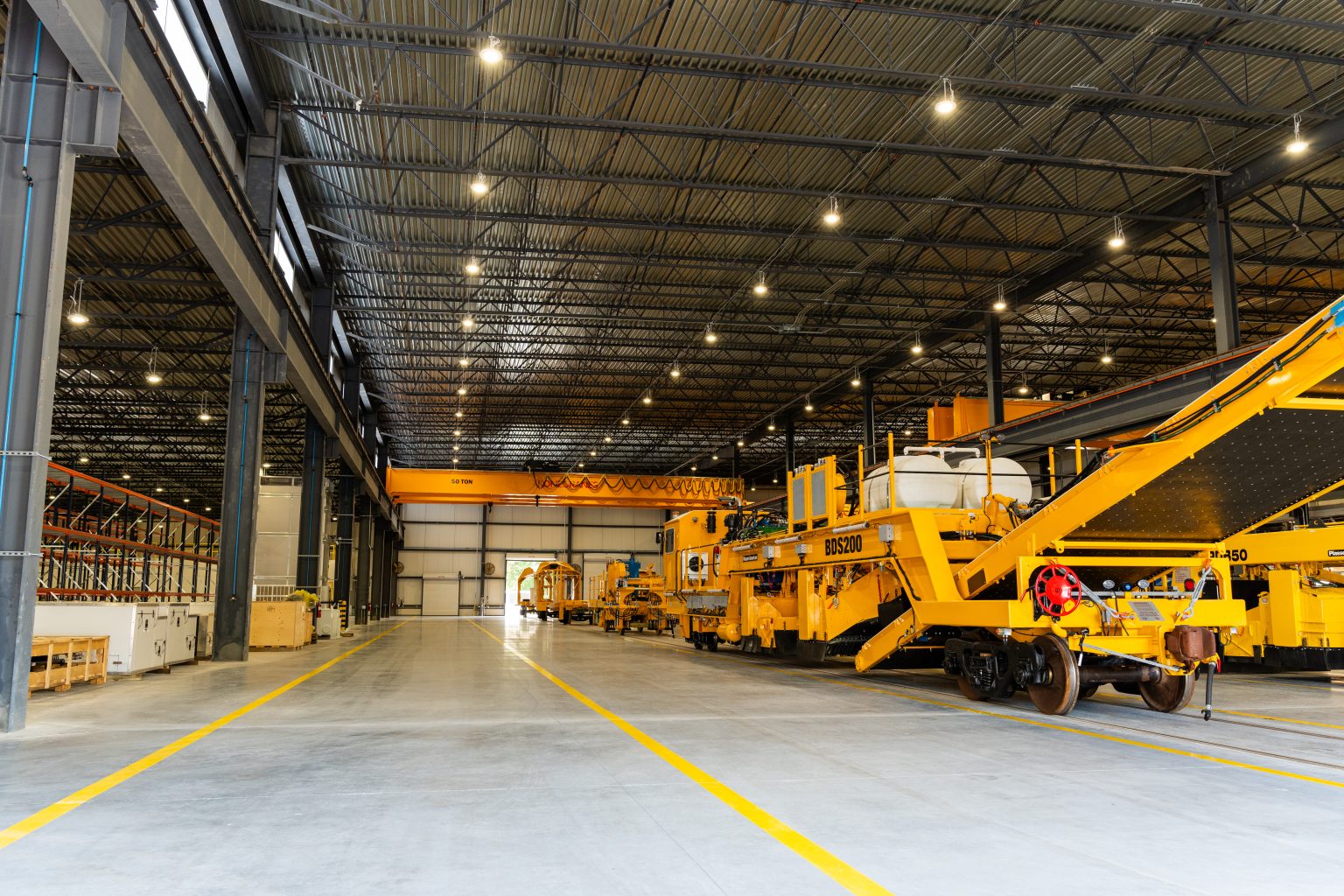 plasser american manufacturing plant