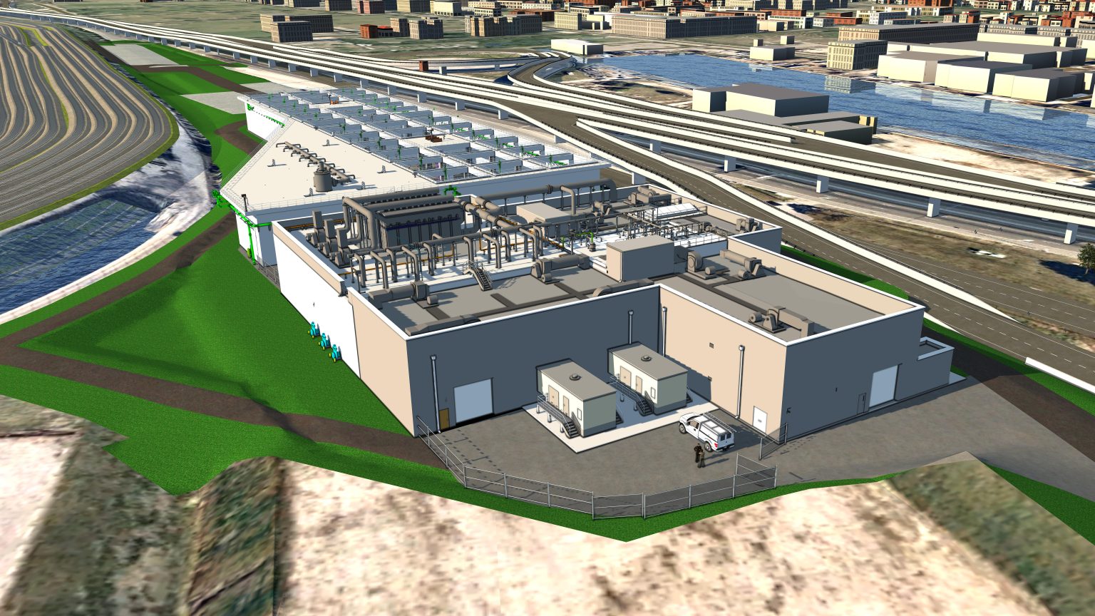 boat harbor treatment plant pump station conversion